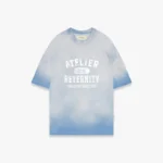 1004251070 ATELIEREMBLEMT SHIRT HEAVYBLEACHEDBLUE