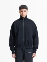ATELIER DE LA RUE ZIP JACKET BLACK d
