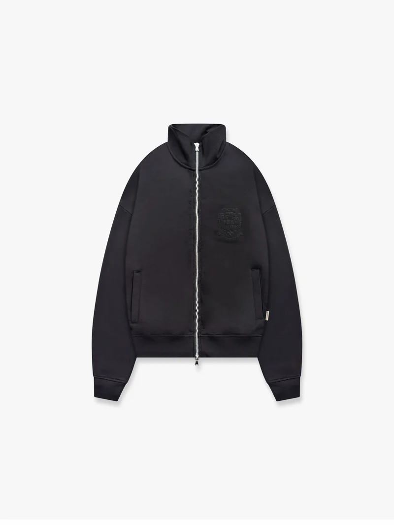 ATELIER DE LA RUE ZIP JACKET BLACK ATELIER DE LA RUE ZIP JACKET BLACK