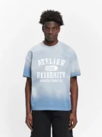 ATELIER EMBLEM T SHIRT HEAVY BLEACHED BLUE s