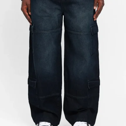CONCEPTION CARGO PANTS RAW DENIM hgk