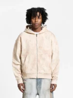 DÉLIRIA ZIP HOODIE SAND f