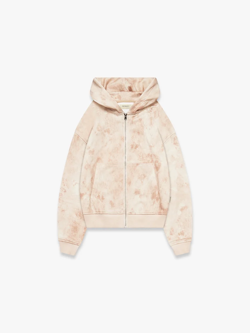 DÉLIRIA ZIP HOODIE SAND DÉLIRIA ZIP HOODIE SAND