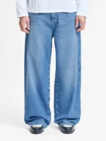 ESSENTIAL BAGGY DENIM CLASSIC BLUE ghyj