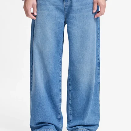 ESSENTIAL BAGGY DENIM CLASSIC BLUE ghyj
