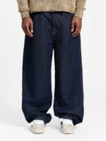 ESSENTIAL BAGGY DENIM RAW INDIGO fd