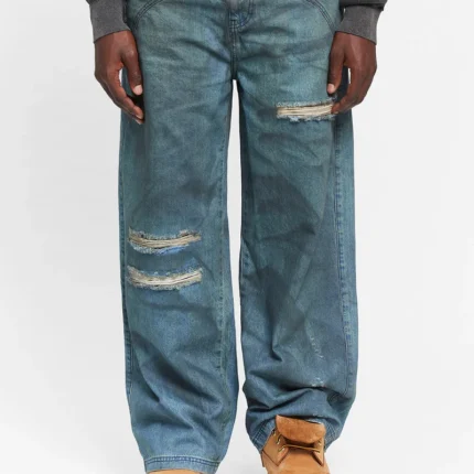 PAINTED ARTISAN DENIM WASHED BLUEbhjnyhk