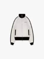 STUDIO KNIT TRACK JACKET CREAM