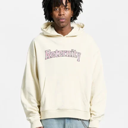 WATERCOLOR HOODIE CREAM d