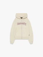 WATERCOLOR ZIP HOODIE CREAM